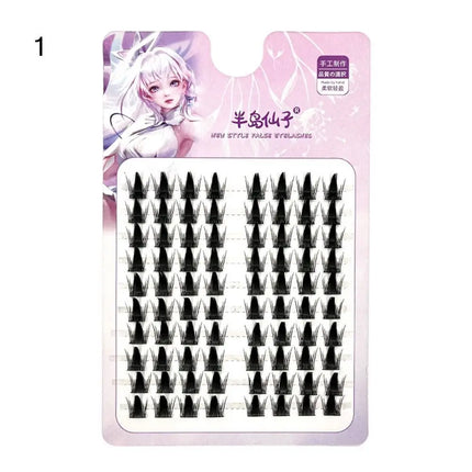Look Like Extensions Lash Clusters Wispy Natural Look Elf False Eyelashes Large Capacity DIY Eyelash Extension