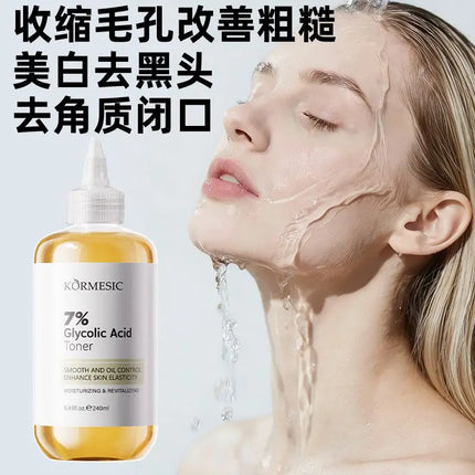 Glycolic Acid Toner 7% Resurfacing Pore Treatment, Brightening Essence for Dark Spots & Rough Texture