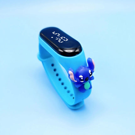 Marvel Children's Watch Cartoon Fashion Watches Electronic Digital LED Display Watches Waterproof Holiday Gift Kids Watches