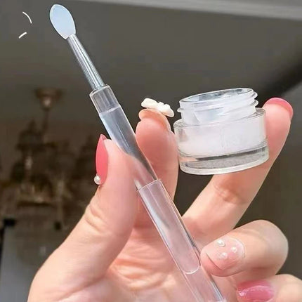 3/15PCS Reusable Lip Brush Silicone Lip Mask Applicator Transparent Lipstick Tool For Lip Gloss Eyeshadow Brushes Makeup Tools