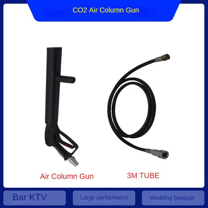 Pistola Co2 Gun DJ CO2 Jet Machine DMX Stage Effect Jet Machine Party CO2 Cannon NO Ice Seum for Dj Disco Nightclub