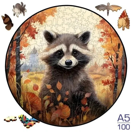 Sunflower Butterfly Jigsaw Wood Puzzle, Difficult To Play Irregular Animal Fragment Puzzle, for Adults Relieve Stress  Gift