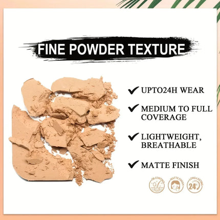 Dark Powder Bronze Powder Dark Skin Foundation Oil Control Concealer Brighten The Face Create Three-dimensional Makeup
