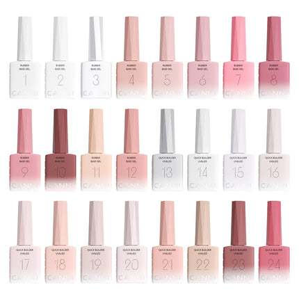 CC8 New Kit CANNI 9ML Nail Gel Polish HEMA/TPO FREE 30pcs Color Gel Pigment Professional Long Wear Top Coat Gel Varnish Set