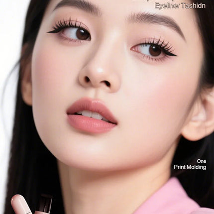 Eyeliner for Beginners Sweat-proof Double-headed Eyeliner Smudge-Proof Eyeliner Waterproof Double-Wing Integrated Eyeliner Stamp