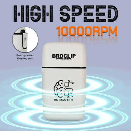BRDCLIP Electric Shaver Rechargeable Razors Shaving 10000RPM Professional Foil Razor Cordless Shaving Machine for Men BRD-609