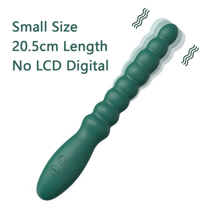Anal Beads Butt Plug Anal Balls for Women G-Spot Vagina Vibrator Female Masturbation with LED Digital Screen Sex Toy for Women