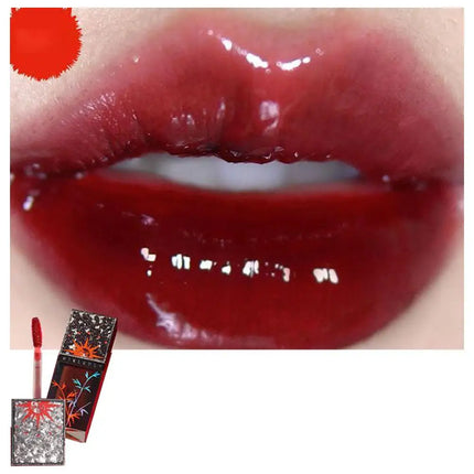Girlcult Black Shimmer Lipgloss Pearlescent Chameleon Glitter Lip Tint Lip-Plumping High Shine Moisturizing Lipstick 3.5g