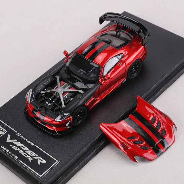 Hone Model 1:64 Dodge Viper ACR Alloy Model Car Magnetically Attracted Engine Hood