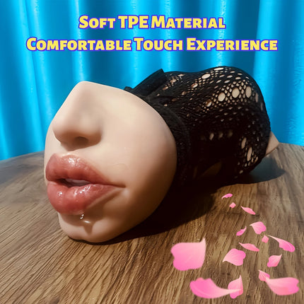 Rubber Vagina Ass Deep Throat Male Masturbator Handheld Pocket Pussy Realistic Vaginal Tight Anal Soft 3 in 1 Blowjob Sex Toys