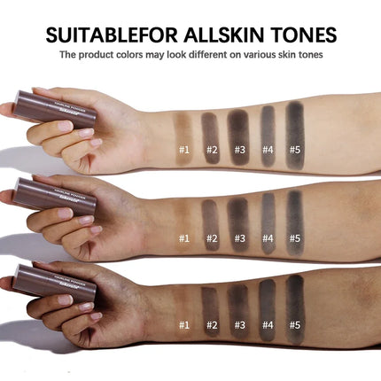 Waterproof Hairline & Root Concealer Pen – Instant Grey Coverage with Easy Blend Powder Stick for Normal Hair