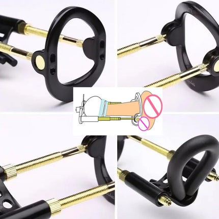 Penis Enlargement Stretch Clamp Penis Enlargement Device Cock Master Extender Penis Enlargement Stretch Clamp Vacuum Cup