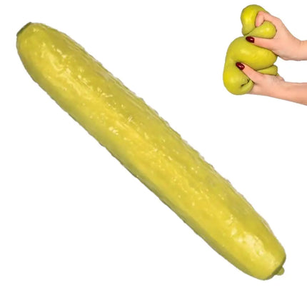 Artificial Pickled Cucumber Squishy Fidget Adult Slow Rebound Decompression Toy Carrots Bananas Soft Stress Relief Squeeze Toy