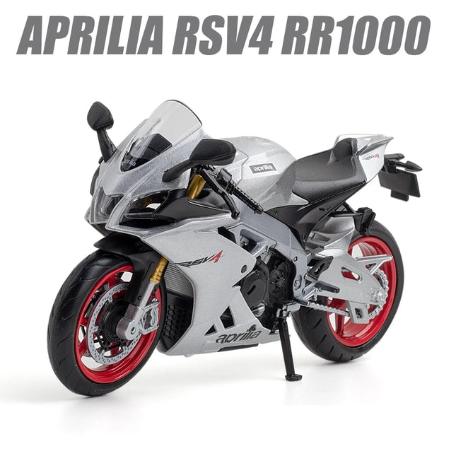 1/12 Aprilia RSV4 RR1000 Toy Motorcycle RMZ City Diecast Metal Miniature Model 1:12 Racing Super Sport Collection Gift Boy Kid