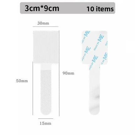 Reusable Cable-Ties Velcro-Ties 1/2/5m Self-Adhesive Power-Cord Holder Adjustable Cord-Storage Desktop-Organiser Manager Hardwar