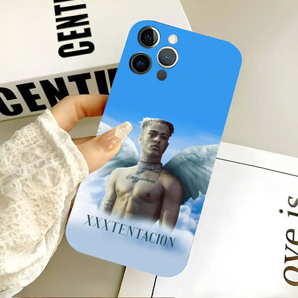1pc Cool XXXTentaction Rapper Phone Case Magnetic Silicone Soft Case For IPhone 17 16 15 14 13 12 11 Plus Pro Max Air