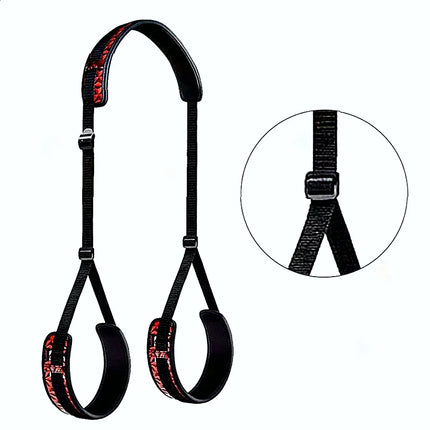 Couples Intimate Tools ncorporate Self Bandage Belt BDSM Configurations With Sex Swing Bondage And Leg Spreader Rope Systems