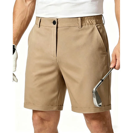 Men 100% Cotton Shorts Summer Business Homme Shorts Casual Fashion High Quality Male Shorts Social Office Short Pants Men