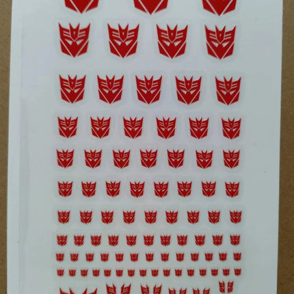 Autobots Decepticons G1 Stickers 45+ Symbol Decal for Custom DIY Scene Accessories Decoration Car Sticker