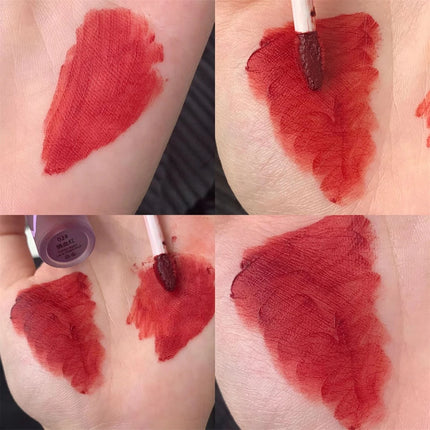 Pigeon Blood Red Matte Lipstick Waterproof and Lasting Blue Gothic Lip Gloss Sexy Punk Black Lip Tint Dark Lip Cream Makeup
