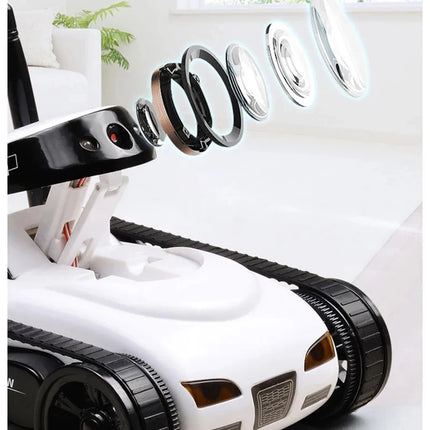 Wireless RC Camera Tank FPV WIFI Real-time Mini RC Car HD Camera Video Remote Control Robot Car Intelligent APP Toys for Kids
