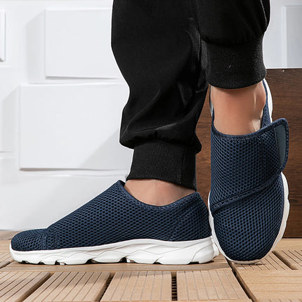 New Casual Orthopedic Shoes for Wide and Swollen Feet, Thumb Eversion, Adjustable, Soft, Comfortable Diabetic Walking Shoes