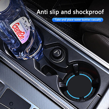 New 2pcs Rline R line Logo Car Coaster Mats Water Cup Non-slip Pads For VW Golf 7 MK7 Golf 6 MK6 Tiguan Polo CC Jetta