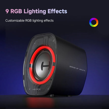 Edifier Hecate G1000 II Computer Speakers Bluetooth V5.4 PC Speaker USB-C USB-A 3.5mm Inputs RGB Lighting Effects 4W RMS