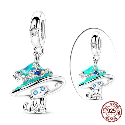 Hot Original 100% 925 Sterling Silver Chameleon Beads Firefly Charms Fit Original Bracelet DIY Jewelry Making Women's Gift
