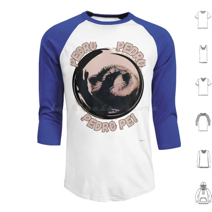 Pedro Dancing Rave Raccoon Hoodies Long Sleeve Pedro Pedro Pe Racoon Raccoon Cute Meme Rave Rave Racoon Viral Jaxomy