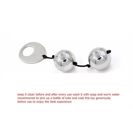 Metal Contraction Ball Vaginal Kegel Ball Anal Bead Stopper WeightSports BallVaginal Tightening TrainerFemale Adult Sex Products