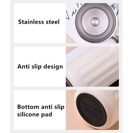 THERMOS Smart Vacuum Cup Bottle Water Digital LED Temperature Coffee Cup 316 Stainless Steel Office Cup Business Portable Mug