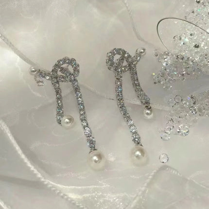 Original Heart Necklace 2025 Women's High Jewelry Set Luxury Pearl Necklace Earrings Ring Bracelet Suitable for Wedding Gifts