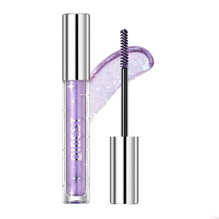 Glitter Eyelash Mascara Quick Dry Long Lasting Waterproof Thick Party Makeup
