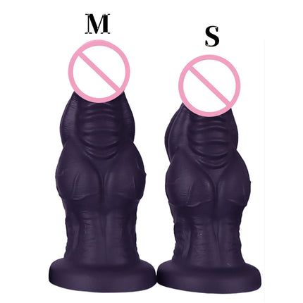 S-XXL Huge Anal Plug Liquid Silicone Soft Conical Butt Plug Big Anal Dildos for Women Men G-spot /prostate Massage 18+ Sex Toys