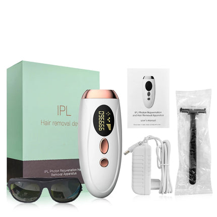 999999 Flashes Laser Epilator for Women Men Body Bikini Legs Arms Armpit Hair Removal Painless IPL Laser Permanent Depilator