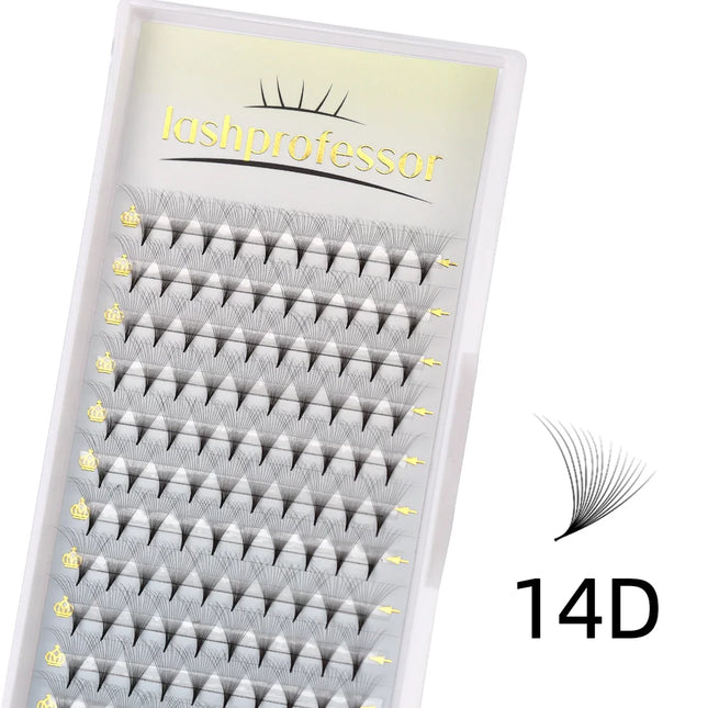 Lashprofessor 6D 8D 10D Premade Fans Lashes Pointy Base Russian Volume Fans Lashes Professional Eyelash Extensions Makeup Cilios