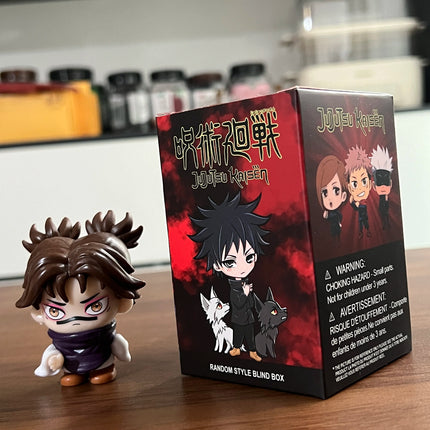 2026 new Anime Kaisen Figure Q Version Satoru Gojo Itadori Yuji Fushiguro Megumi Kugisaki Model Car Decora Blind Box Gift Toy