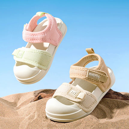 Cheerful Mario Children's Sandals Boys Girls Outdoor Sport Sandals for Kids