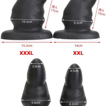 ButtPlug For Man 6 Size Small Big Huge Xxxl Anal Plug Women Butt Plug For Woman Silicone Big Butt Plug Xxl Anal Toys Xxl Gay