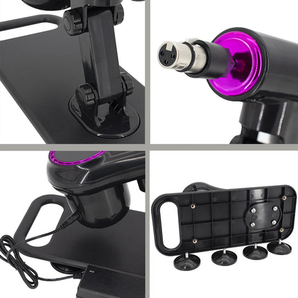 FREDORCH Portable Sex Machine Adjustable Speed Angle Automatic Wireless Control for Woman Man Masturbating Pumping Gun Sex Toys