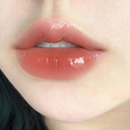 Mirror Lip Glaze - Glossy Lip gloss,Moisturizing Non-stick Cup Nude Lipstick High Pigmented Liquid Lipstick Lip Cosmetic Makeup