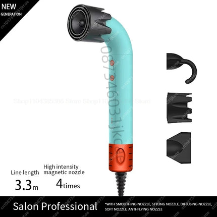 Super Hair Dryer For Dyson Leafless Hair Dryer Personal Hair Care Styling Negative Ion Tool Schedule Negative Ion Electric Dryer
