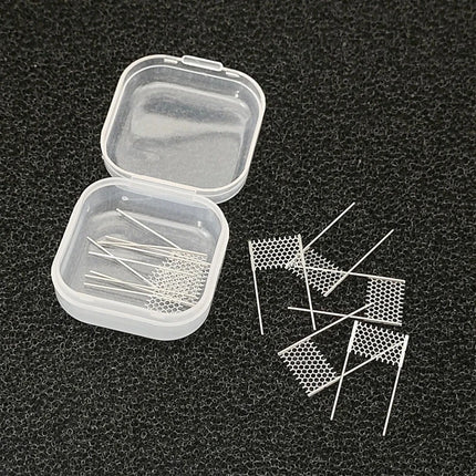 10pcs/box Multi Size & Resistance Long Leg Mesh Resistor Wire 0.8ohm-1.2ohm DIY Electronic Heating Component