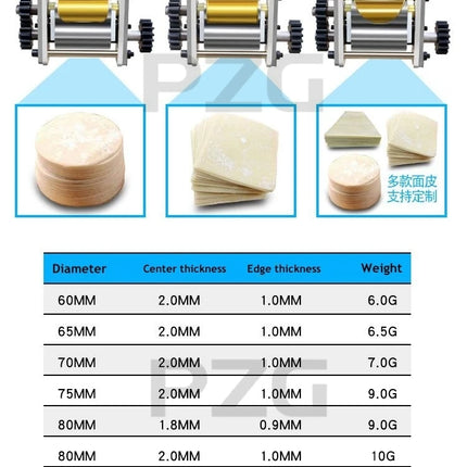 Automatic Chapati Pasta Tortilla Papad Momo Empanada Tortill Samosa Gyoza Wonton Spring Roll Maker Dumpling Skin Wrapper Machine