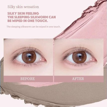 Dual-Tone Under-Eye Matte Highlighting Shadow Pencil Nude Beige Brown Brightening Cream Lying Silkworm Eyeliner Aegyo sal Pen