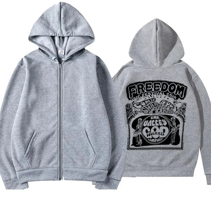 Simon Henriksson Scream of Fear Zip Hoodie / Hoodie Zippé Simon Henriksson