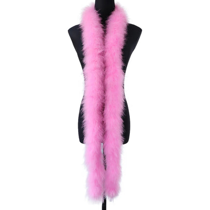 2M Soft Turkey Marabou Feather Boa 11-50g for Scarf Clothing Christmas Tree Decor Shawl Craft Costume Wedding Dress Plume Boas