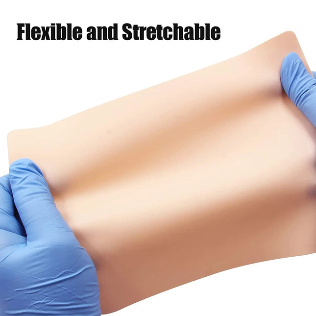 30/20/12/8/6/1PCS Top Tattoo Practice Skin Blank Double-Sided Tattoo Beginner Practice Skin Permanent Makeup Fake Skin Supply