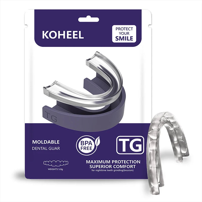 KOHEEL TG Mouth Guard for Teeth Grinding with Forming Tray, Dental Guard That's Easy to Use & Provides a Perfect Fit, Stops Bruxism Night Guard